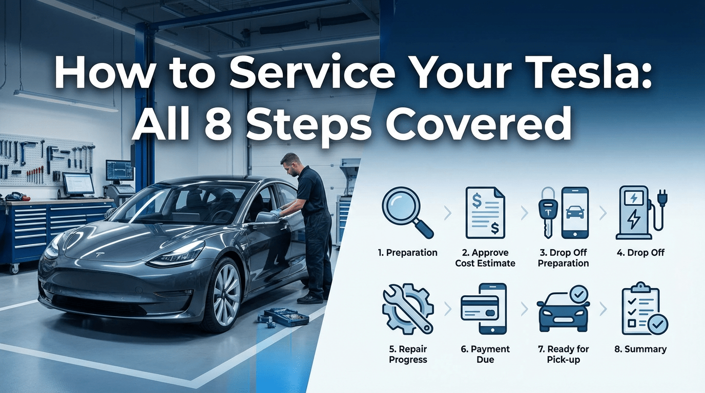 How to Service Your Tesla: All 8 Steps Covered
