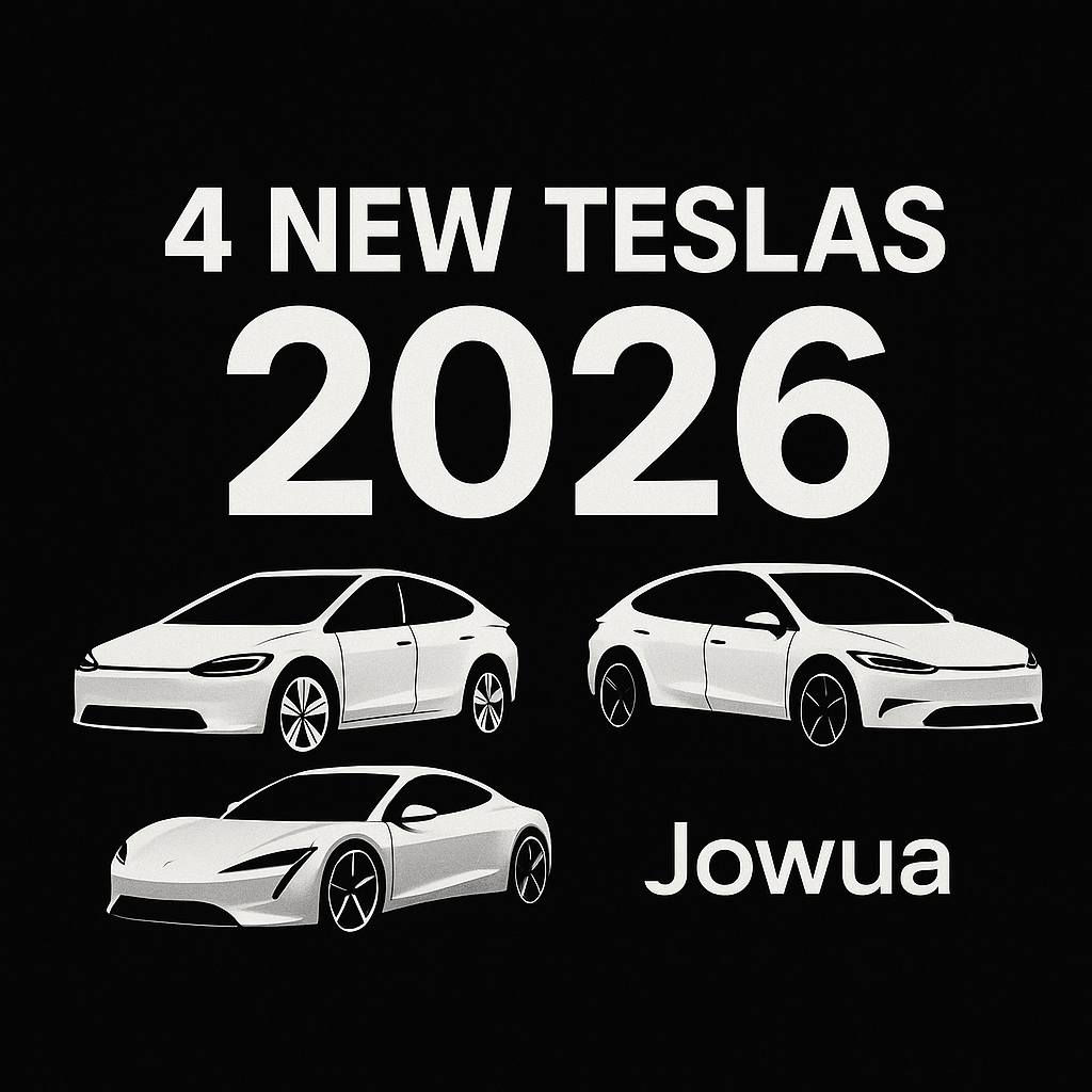 Tesla's Electrifying 2026: Four New Models Incoming!