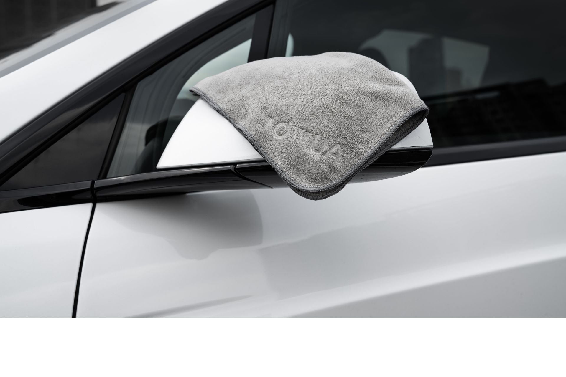 Microfiber Cleaning Cloth middle shaped jowua cleaning car mirror