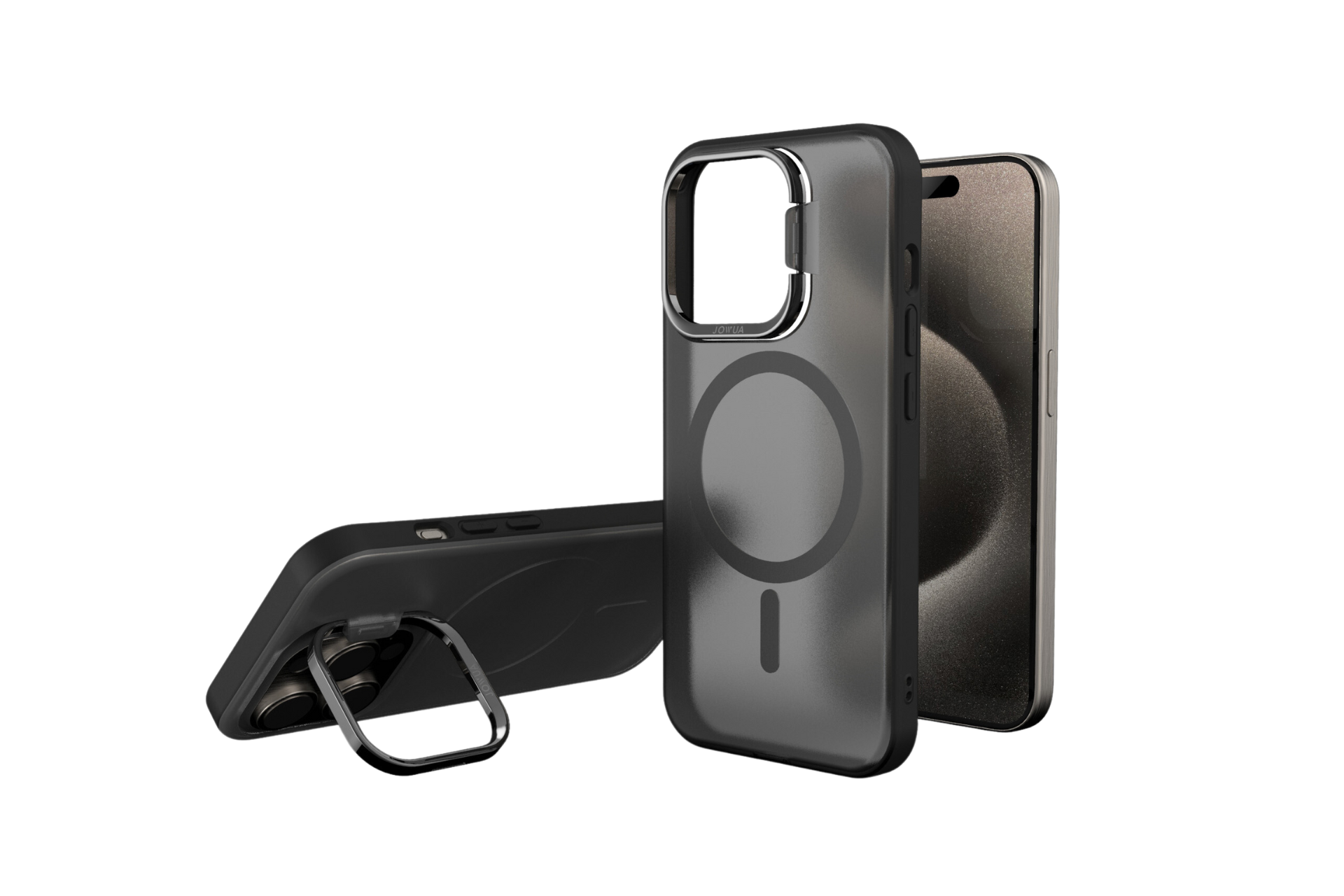 iPhone 15 14 13 Case for Tesla Car Mount with MagSafe Strong Magnet Kickstand Design