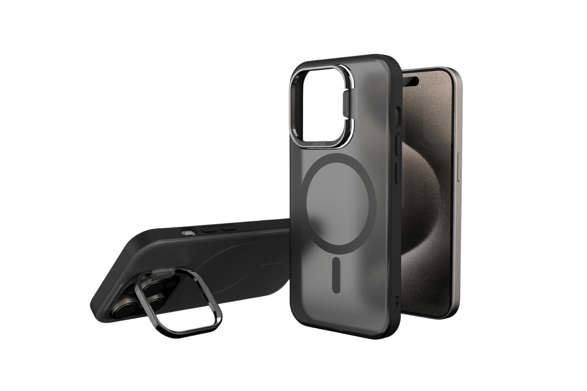 iPhone 15 14 13 Case for Tesla Car Mount with MagSafe Strong Magnet Kickstand Design