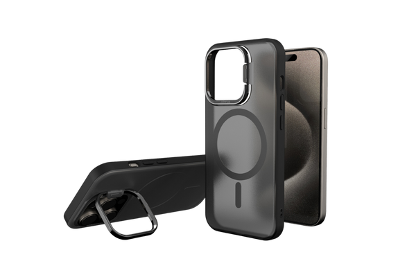 iPhone 15 14 13 Case for Tesla Car Mount with MagSafe Strong Magnet Kickstand Design