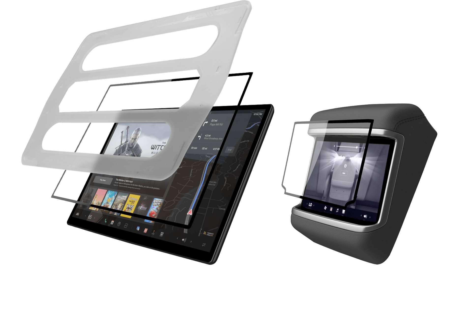 Tempered Glass Screen Protector For Model s model x