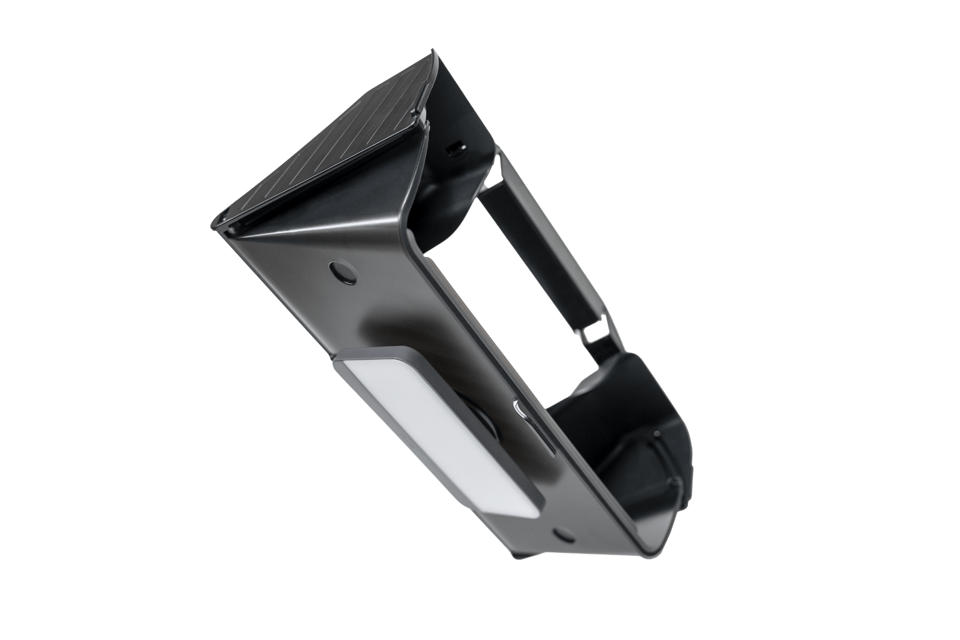 The JOWUA Under Screen Invisible Station Model 3 Highland (2024+)/Y Juniper (2025+) features a minimalist, wall-mounted design in black with a solar panel and white diffuser, shown against a white background.