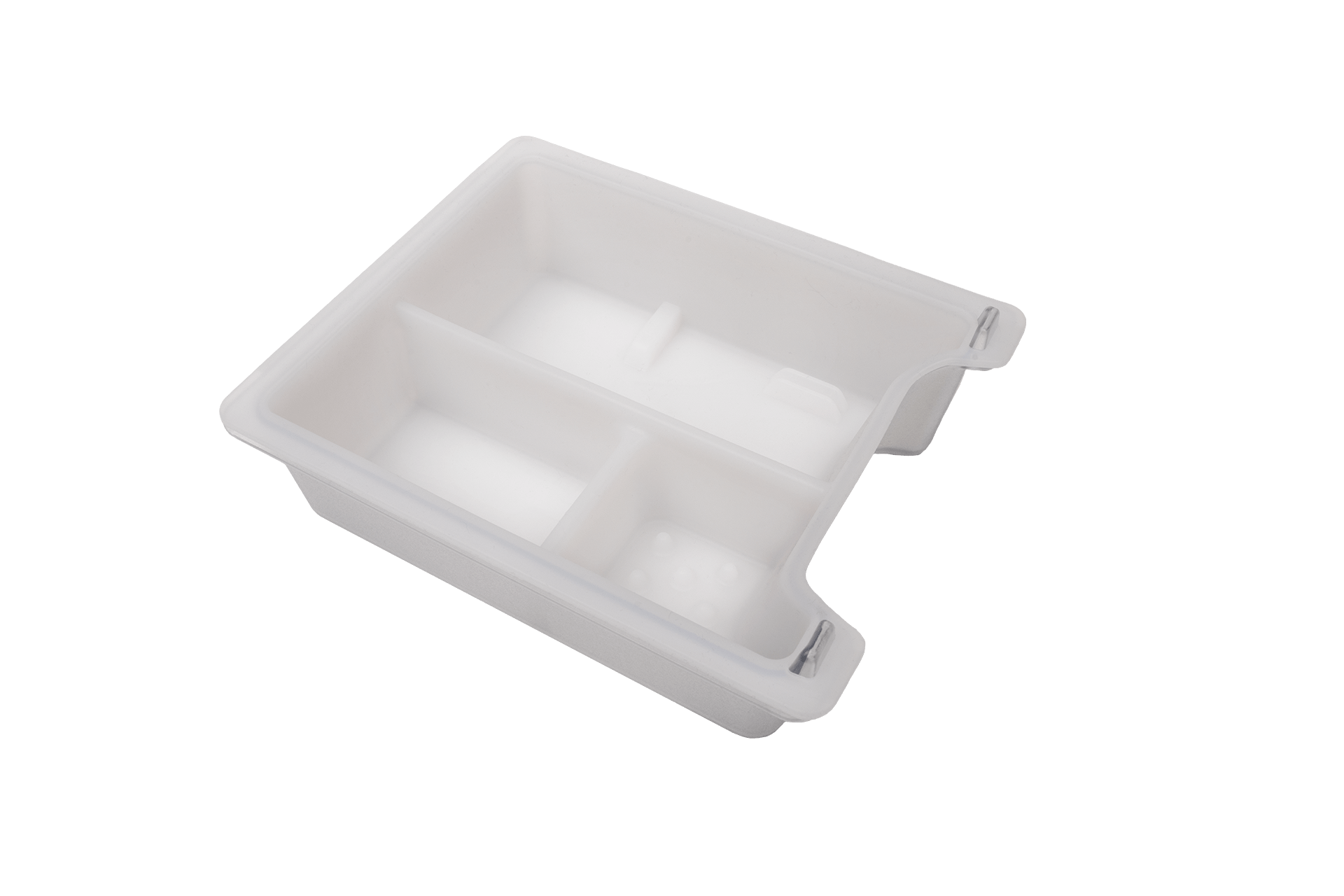 The JOWUA Center Console Tray Organizer, designed specifically for Tesla Model 3/Y vehicles, is a sleek storage solution crafted from premium hybrid materials. It features three clear compartments that are ideal for keeping your essentials organized.