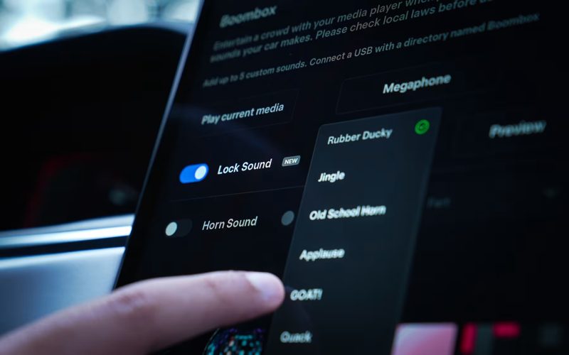 How to Turn on or Change the Lock Sound on Your Tesla