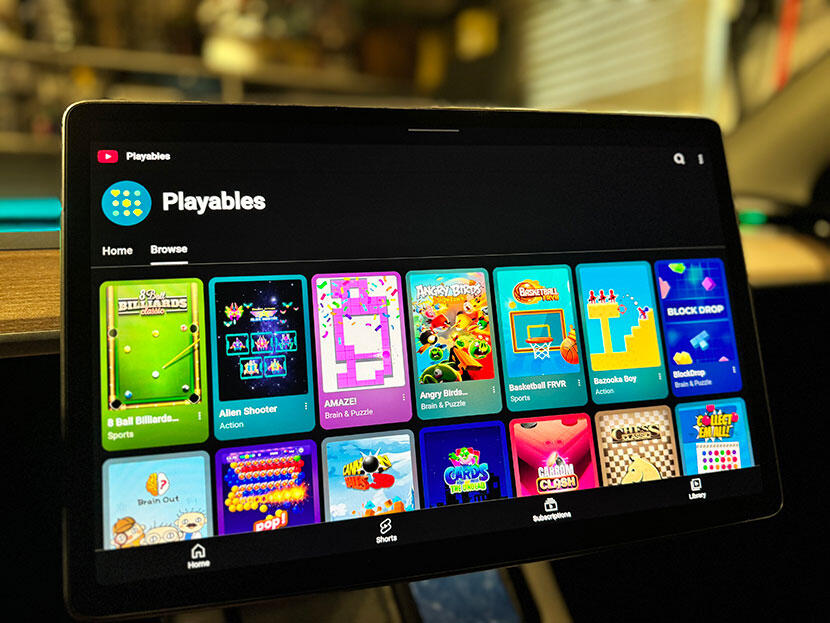 How to Play YouTube Playables on Tesla