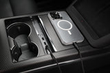 charging hub in tesla car 2023 luxury design black matte usb c 