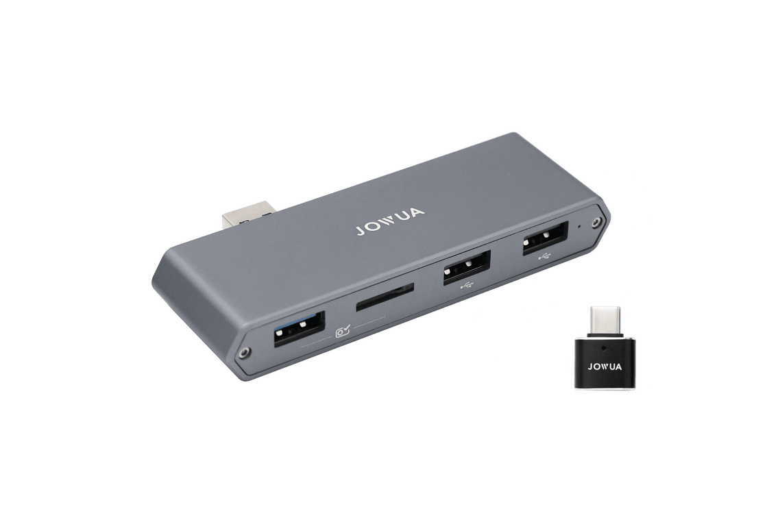 Dual-Function Storage HUB (MicroSD Reader & Tesla USB) - JOWUA