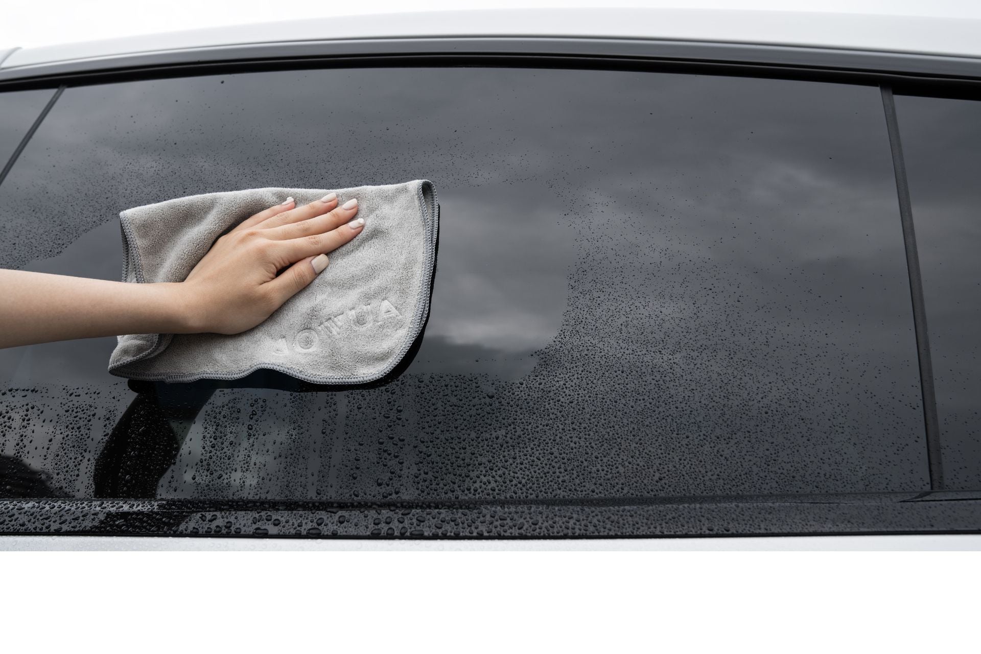 Microfiber Cleaning Cloth middle size for tesla car jowua premium clean window