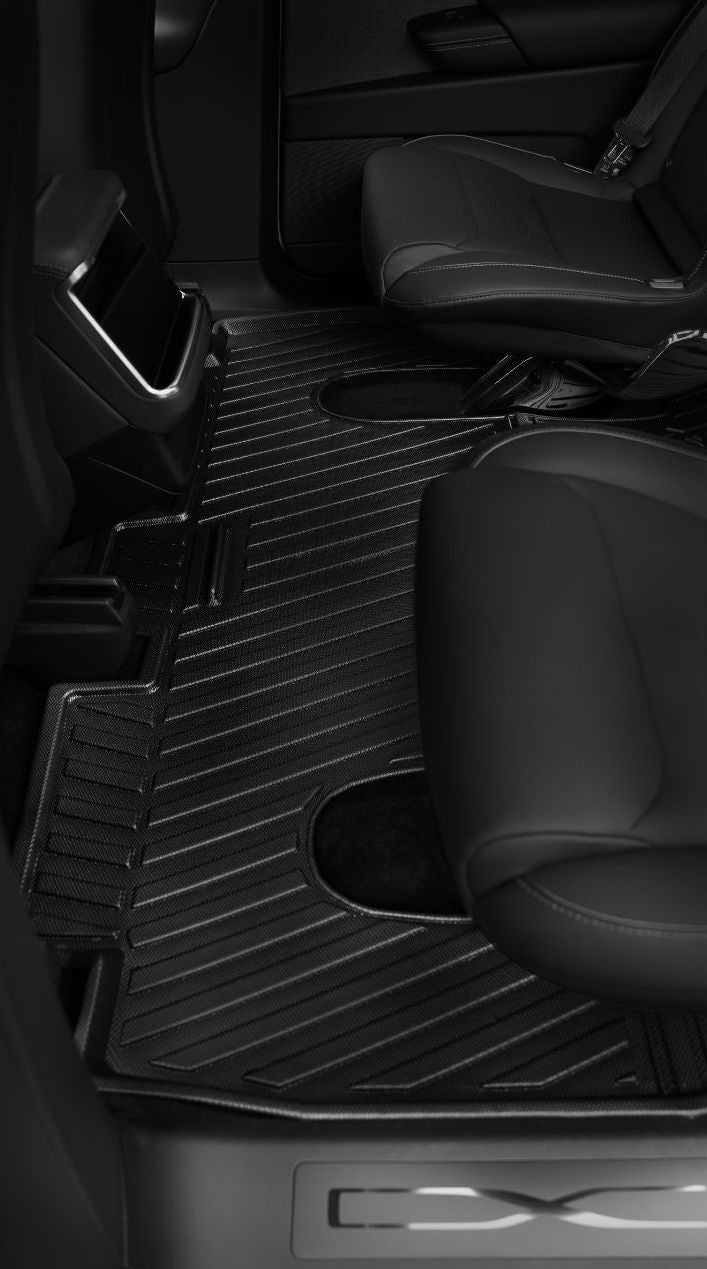 tesla car Model x All-Weather Floor Liners jowua passenger seats