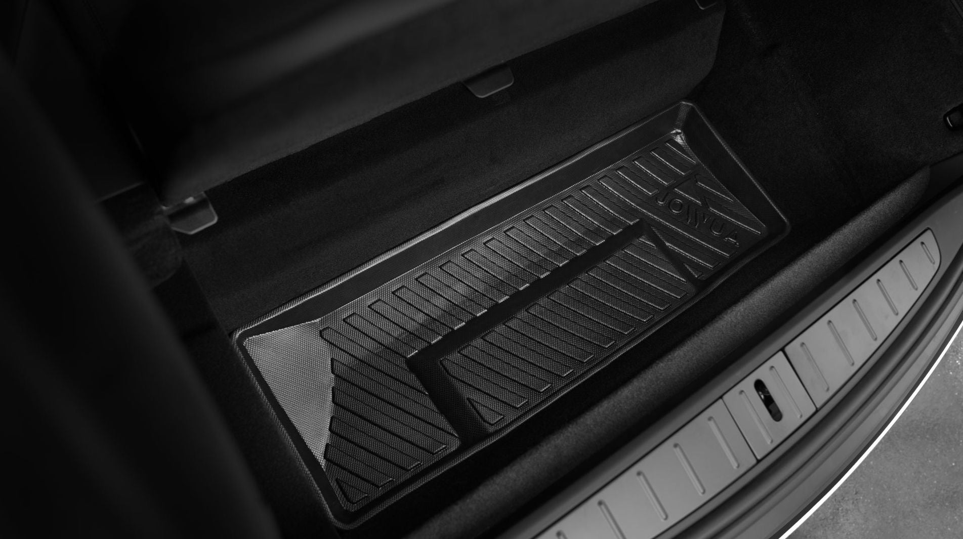 trunk liners tesla car rear storage jowua