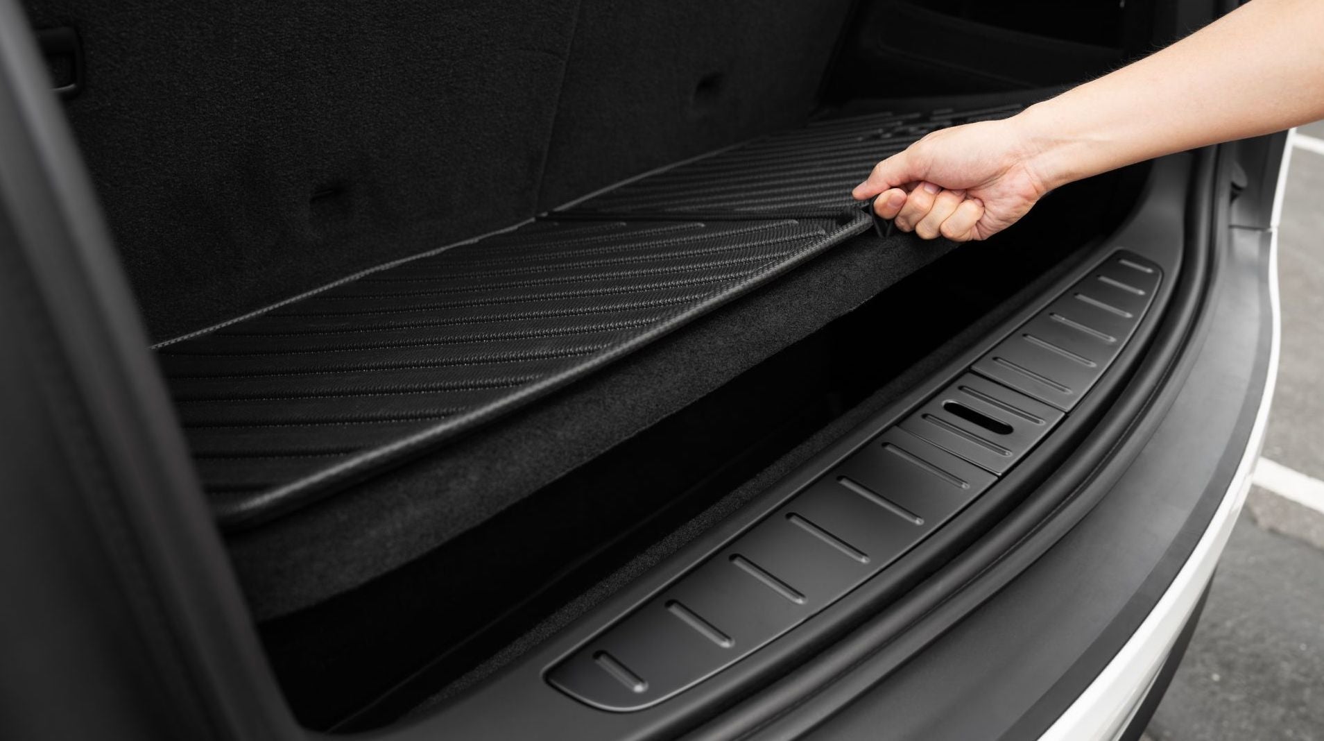 jowua tesla car trunk liners for model