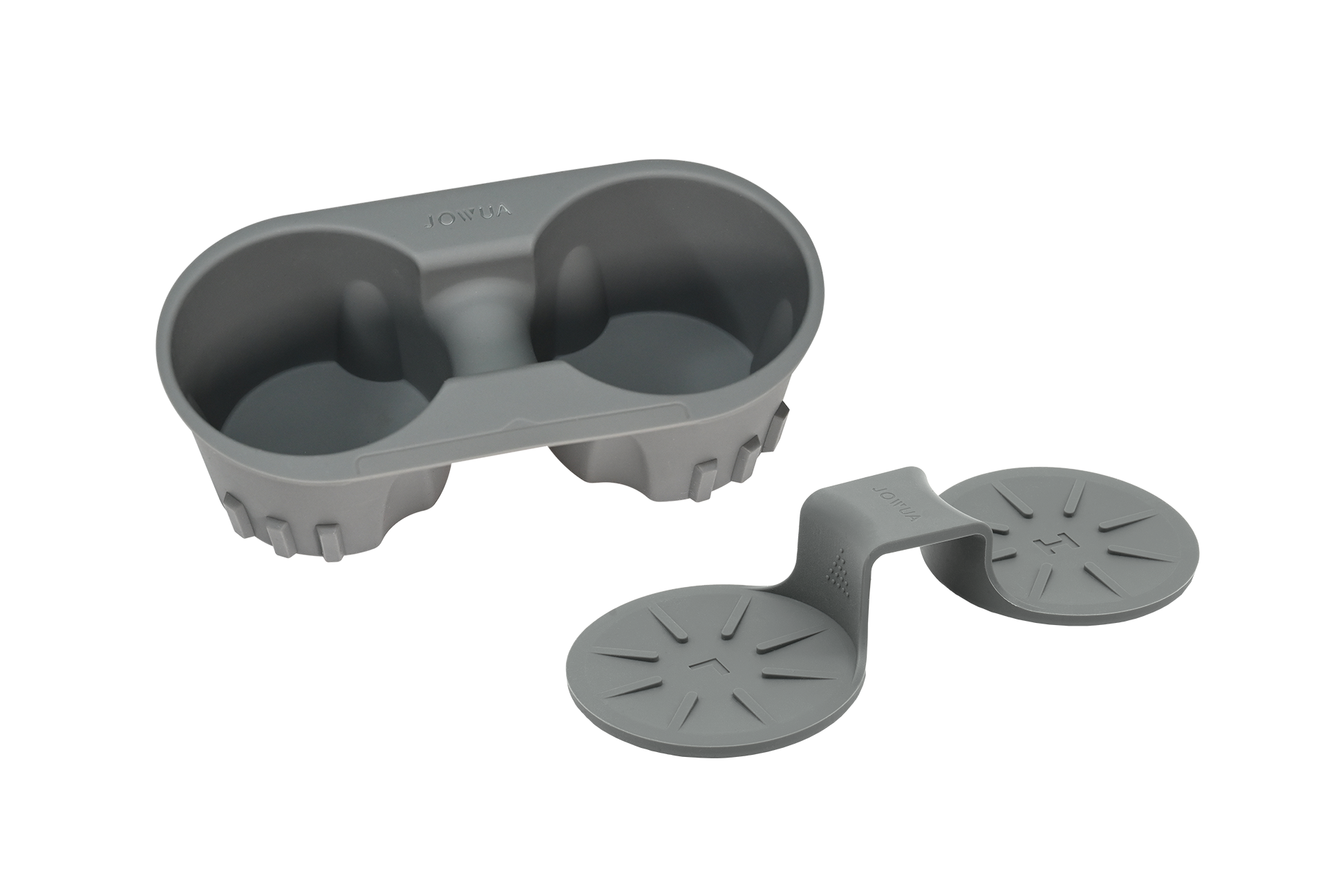 cup holder and Rear Seat Coaster for tesla car model 3 y  grey jowua