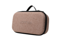 A rectangular brown fabric carrying case with a top handle and black zipper, designed for your JOWUA Portable Air Compressor + Charging Solution Kit. The brand "JOWUA" is embossed on the front.
