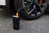 Compresseur d'air portable pour Tesla et bouchons de valve de pneu Combo