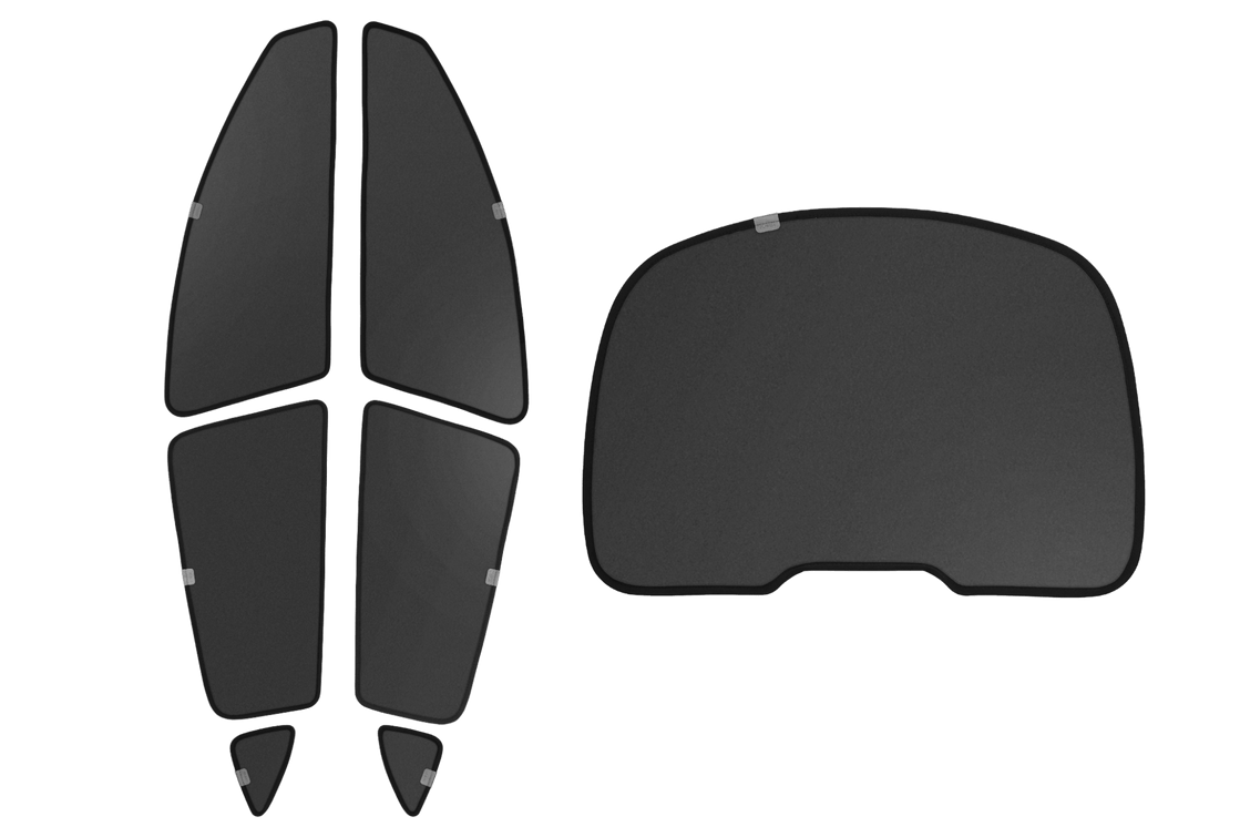 涼しくプライバシーを守る | サイド+リアリフトゲートウィンドウ