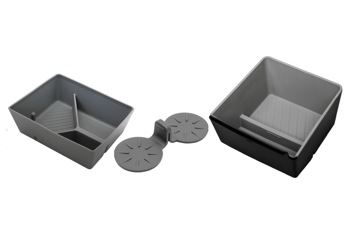 Organizer Console Centrale Per Tesla Model 3/Y - 2 Pezzi In TPE, Antiscivolo E Impermeabile - Foto 7