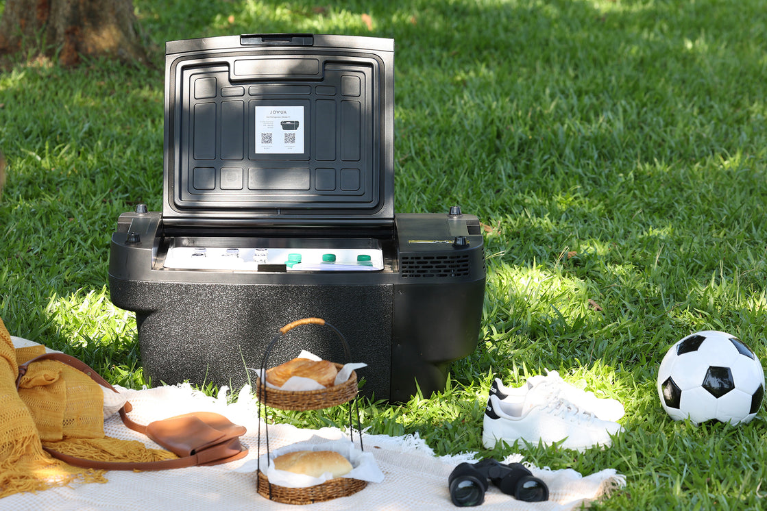 35L Car Refrigerator for Tesla Model Y | Dual-Track Power - JOWUA