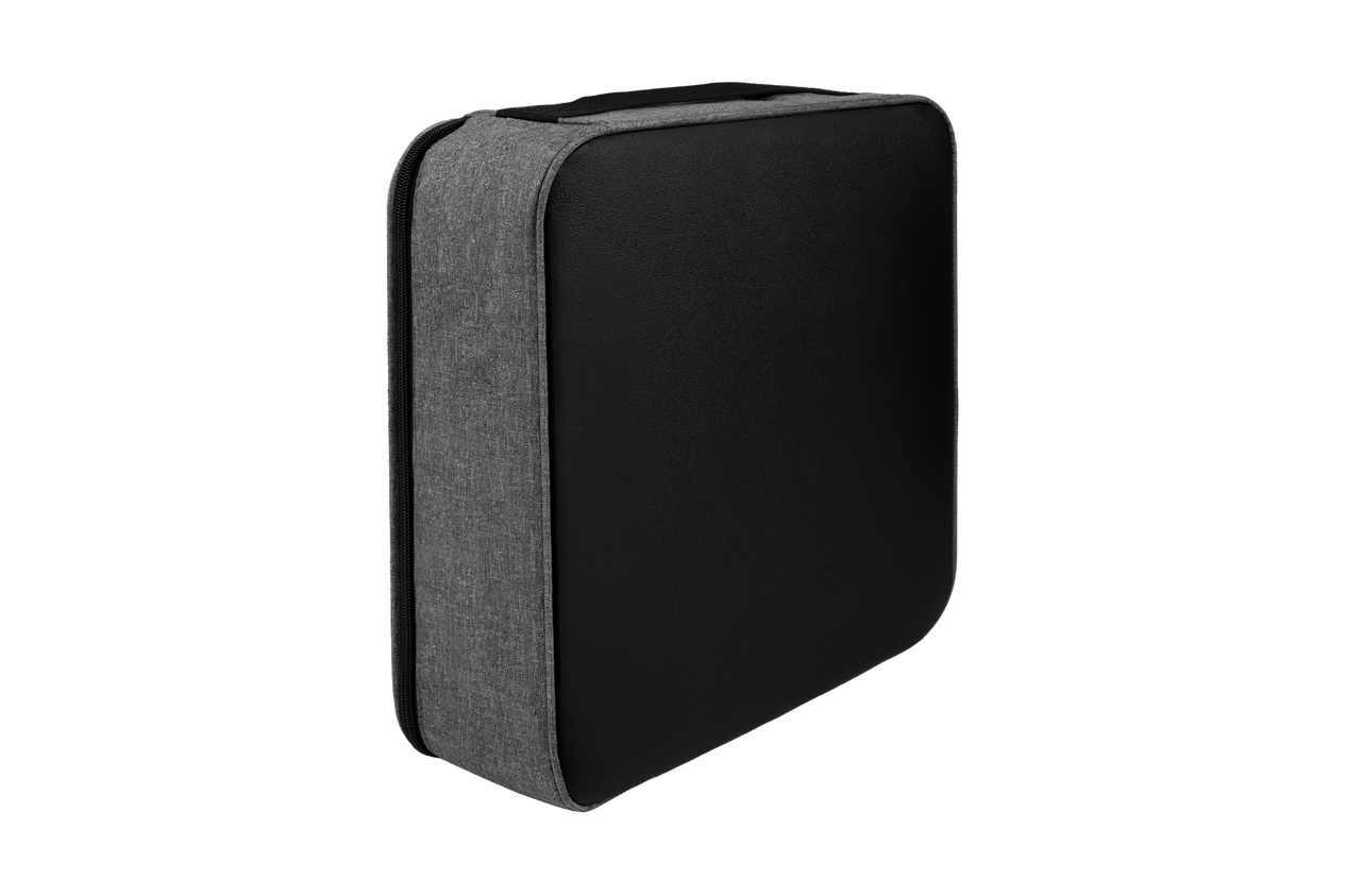 The JOWUA EV Mobile Connector (Type-2) - Versatile Mobile Connector comes in a rectangular black and gray carrying case with a handle on top, designed to store your portable charger, shown against a white background.