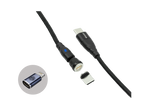 Câble de charge magnétique USB-C vers USB-C