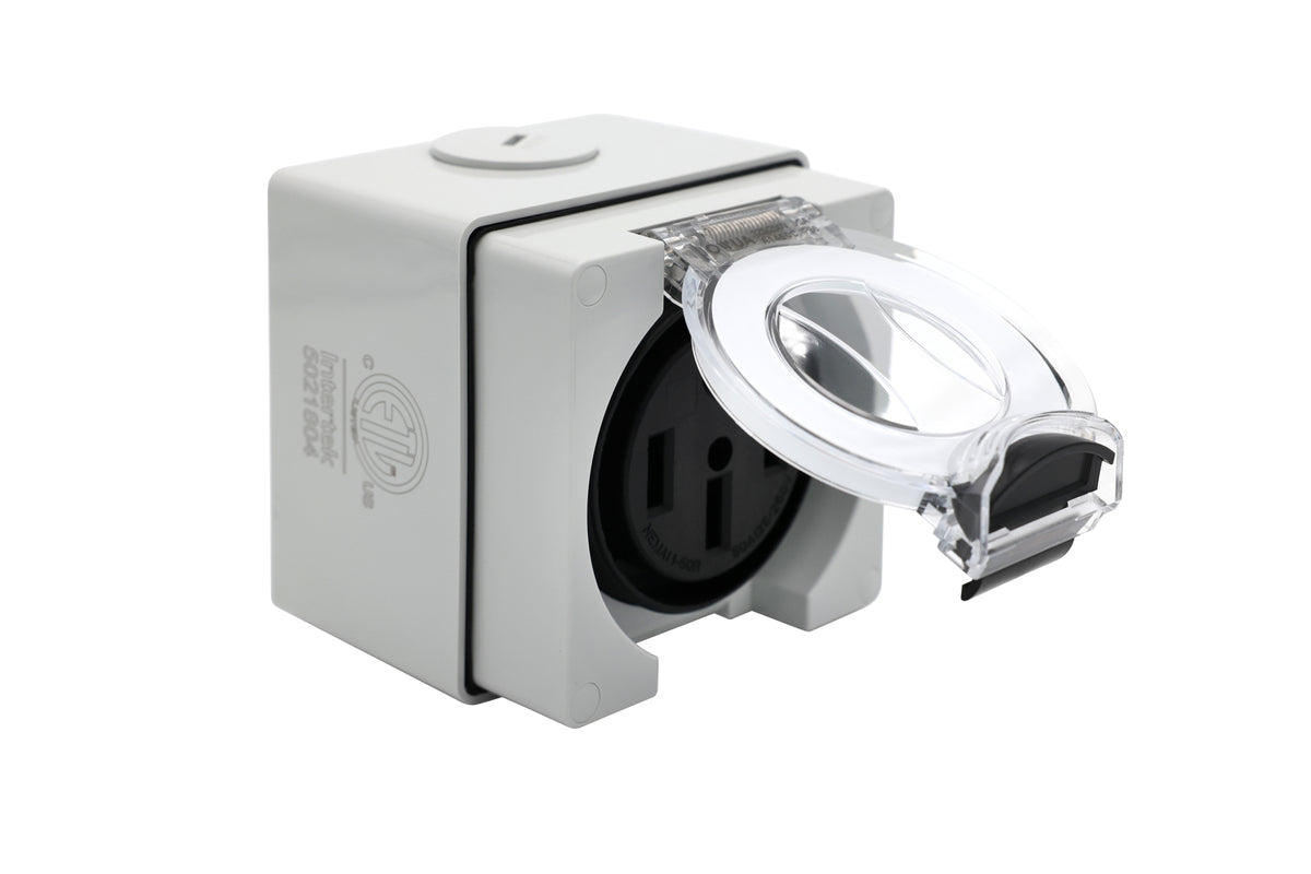 NEMA 14-50 Weatherproof Power Outlet Box - JOWUA