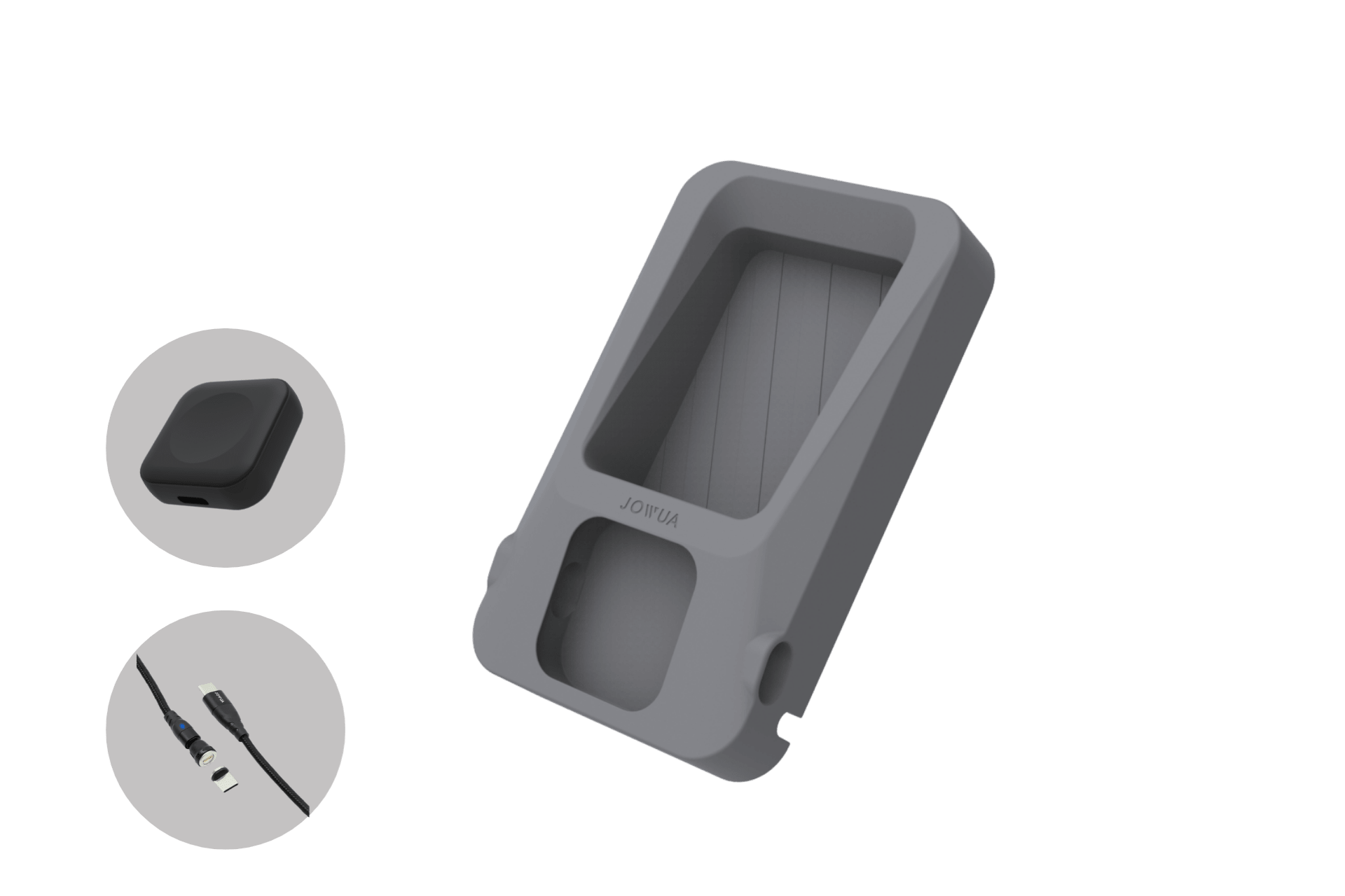 Power Dock Combo | AirPods + Smart Watch Charger for Tesla - JOWUA