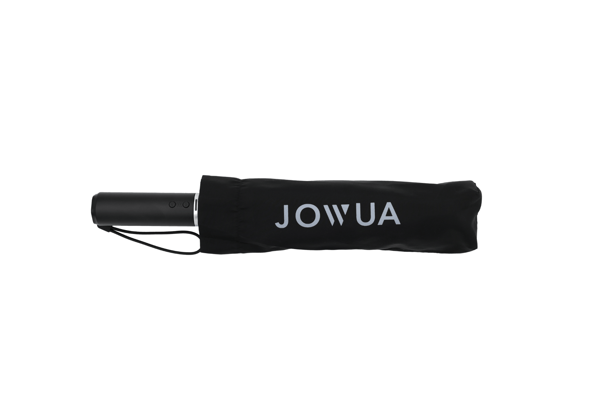 The JOWUA Type-C Electric Umbrella is a black, compact automatic umbrella with reverse folding, electric operation, and 