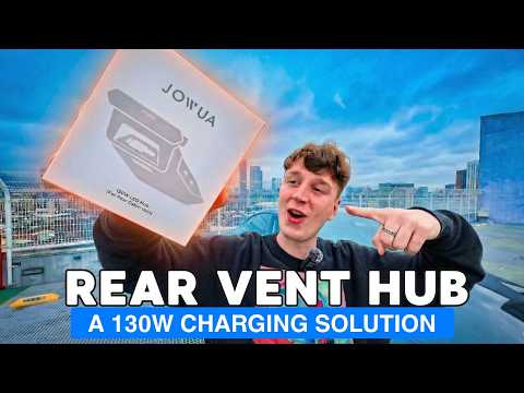 130W LED Rear Vent Hub (Model 3 Highland 2024+/ Model Y Juniper 2025+)