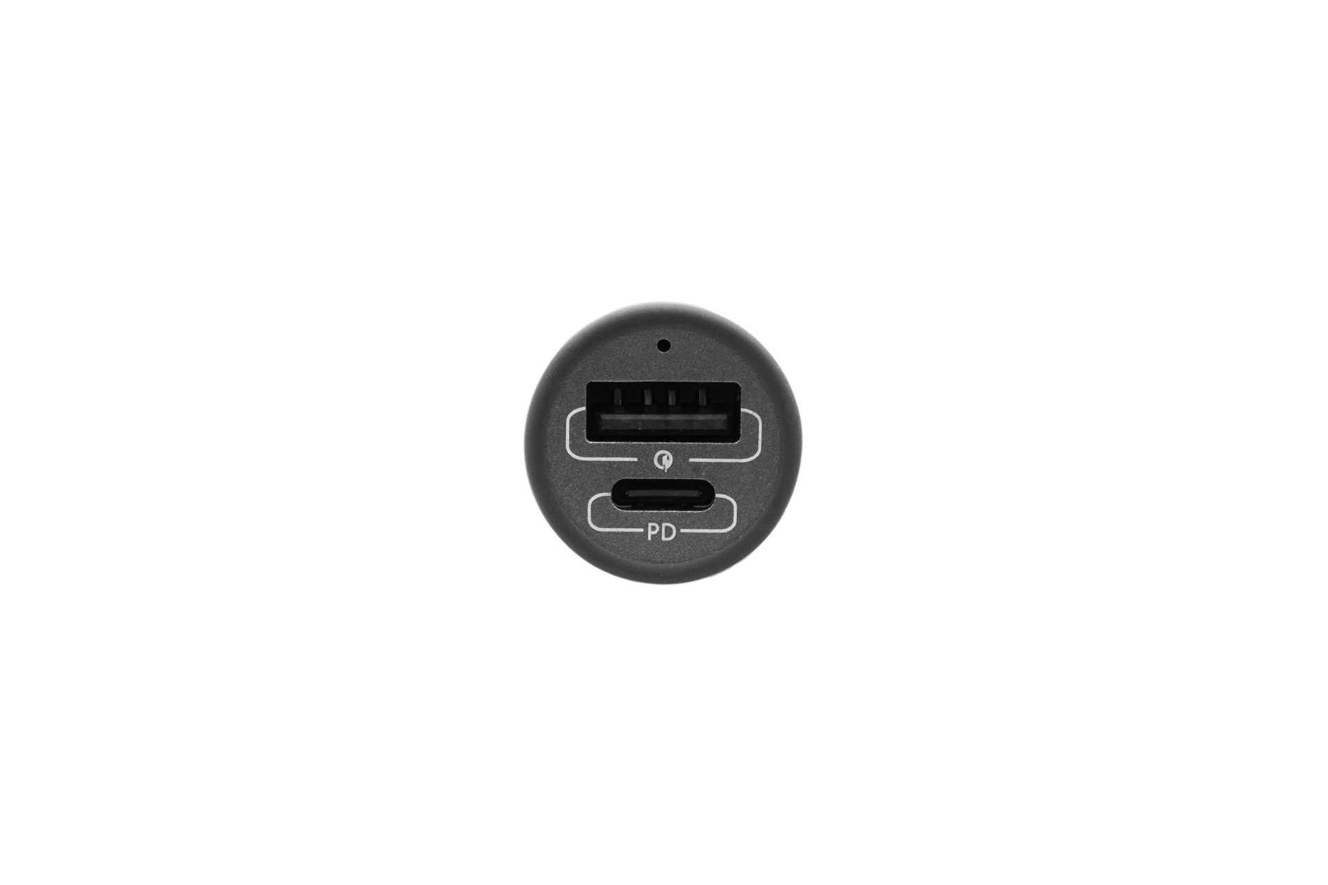 The JOWUA 100W Portable Air Compressor + Charging Solution Kit features sleek, black design, includes a USB-A port and a USB-C PD port for high-speed charging of Tesla accessories. An LED indicator ensures efficient power status.