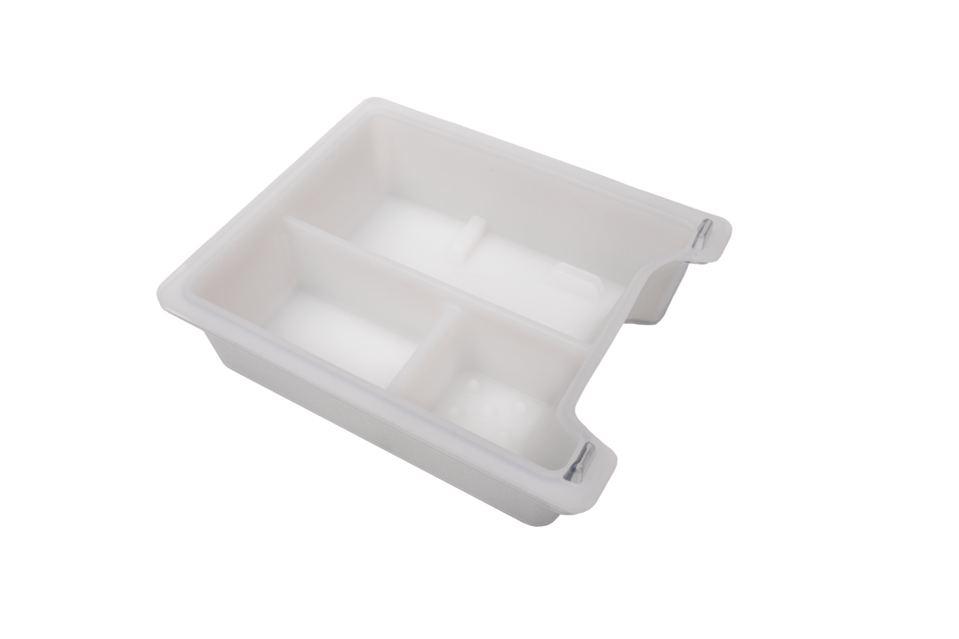 The JOWUA Center Console Tray Organizer, designed specifically for Tesla Model 3/Y vehicles, is a sleek storage solution crafted from premium hybrid materials. It features three clear compartments that are ideal for keeping your essentials organized.