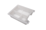 The JOWUA Center Console Tray Organizer, designed specifically for Tesla Model 3/Y vehicles, is a sleek storage solution crafted from premium hybrid materials. It features three clear compartments that are ideal for keeping your essentials organized.