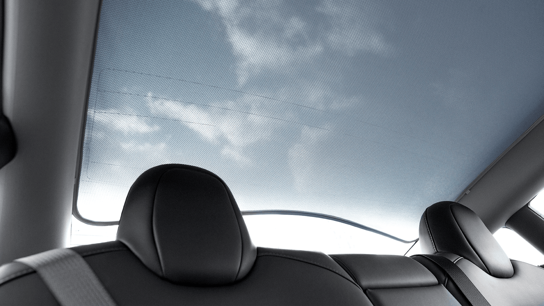 Model Y 2021-2024 Glass Roof Sunshade | True Sun Protection