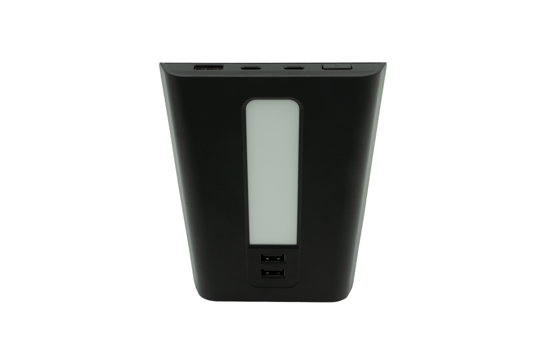 USB Hub for Tesla Model 3/Y | Dual USB-C 45W, LED Warm Light - JOWUA