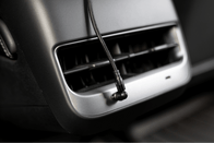 A close-up shot of a car